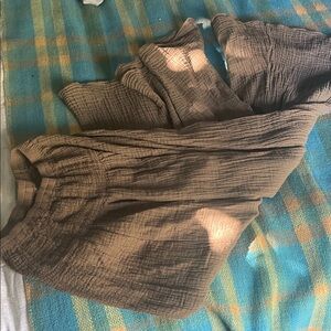 Flowy Brown Maxi Skirt